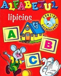 Alfabetul lipicios. Contine autocolante