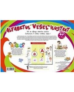 Alfabetul vesel ilustrat - 40 de planse