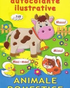 Animale domestice. Autocolante ilustrative