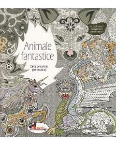 Animale fantastice. Carte de colorat pentru adulti