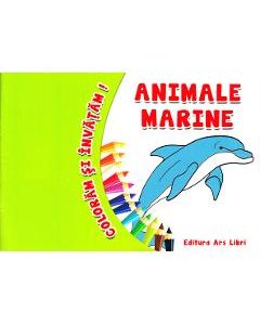 Animale marine - Coloram si invatam!
