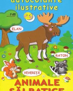 Animale salbatice. Autocolante ilustrative
