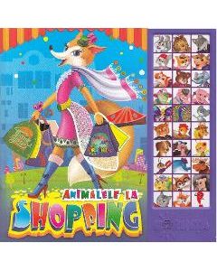Animalele la shopping. Carte cu sunete - Inesa Tautu