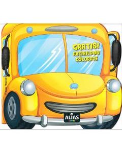 Autobuzul. Abtibilduri colorate