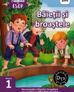 Baietii si broastele. Fabulele lui Esop: Nivelul 1