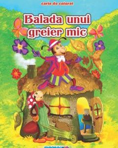Balada unui greier mic - Carte de colorat