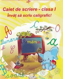 Caiet de scriere - Clasa 1 - Invat sa scriu caligrafic! - Adina Grigore