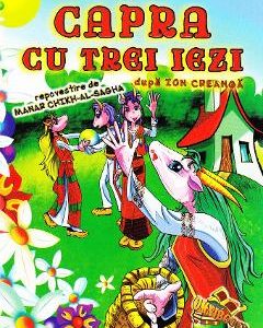 Capra cu trei iezi. Carte de colorat - Ion Creanga