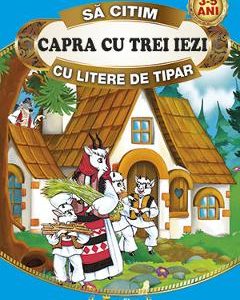 Capra cu trei iezi. Sa citim cu litere de tipar