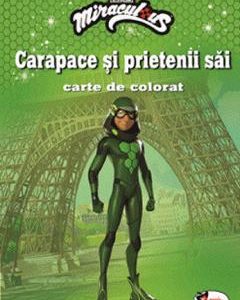 Carapace si prietenii sai. Carte de colorat