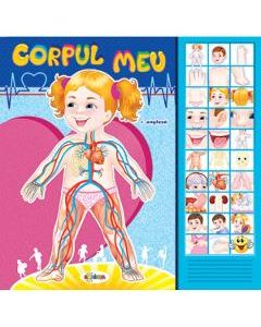 Carte cu sunete: Corpul meu (romana+engleza) - Inesa Tautu