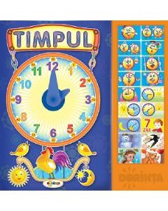 Carte cu sunete: Timpul + poezii - Inesa Tautu