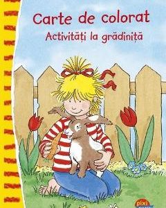 Carte de colorat: Activitati la gradinita - Uli Velte