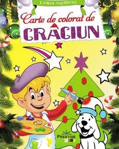 Carte de colorat de Craciun