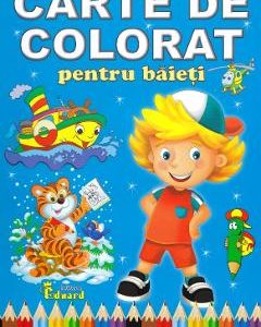 Carte de colorat pentru baieti