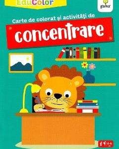 Carte de colorat si activitati de concentrare. EduColor