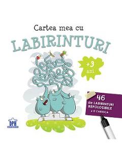 Cartea mea cu labirinturi. 46 de labirinturi refolosibile + carioca