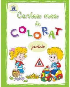 Cartea mea de colorat: Jucarii