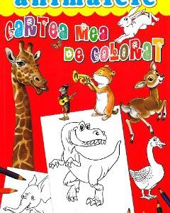 Cartea mea de colorat. Animalele