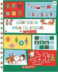 Carticica mea cu jocuri de Craciun +4ani