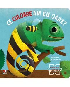 Ce culoare am eu oare? Prima mea carte cu puzzle