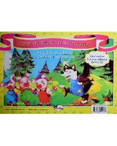 Cei trei purcelusi. Scene ilustrate din povesti. Planse - James Orchard Halliwell-Phillipps