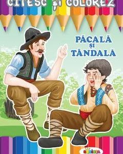 Citesc si colorez: Pacala si Tandala