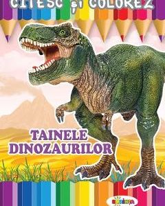 Citesc si colorez: Tainele dinozaurilor