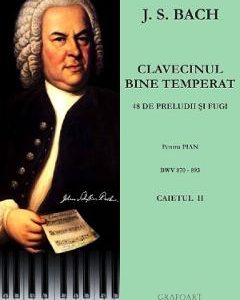 Clavecinul bine temperat pentru pian. Caietul 2 - Johann Sebastian Bach