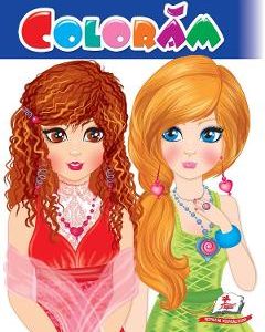 Coloram fetite. Albastru