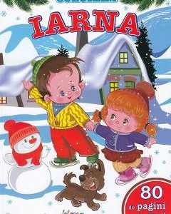 Coloram iarna. 80 de pagini pentru tine!
