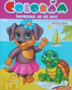 Coloram impreuna cu cei mici. Catelusul