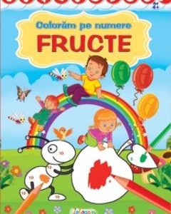 Coloram pe numere: Fructe