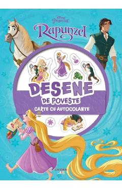 Disney Printese: Rapunzel – Carte cu Autocolante pentru Copii