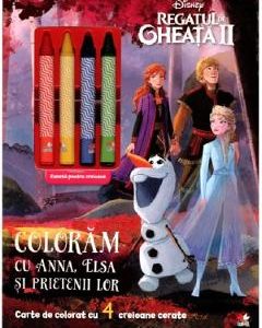 Disney. Regatul de gheata II. Coloram cu Anna