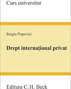 Drept international privat - Sergiu Popovici