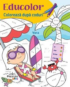 Educolor: Vara. Coloreaza dupa coduri