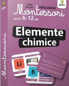 Elemente chimice. Carti de joc Montessori pentru 6-12 ani
