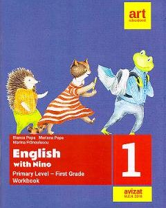 English with Nino. Primary Level - First Grade. Clasa 1 - Workbook. Caiet de lucru - Bianca Popa