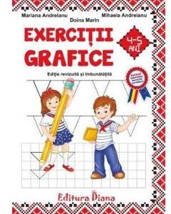 Exercitii grafice 4-5 ani ed.2017 - Mariana Andreianu