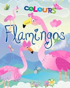 Flamingos colours: Bleu