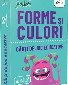 Forme si culori. Carti de joc educative