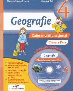 Geografie - Clasa 4 - Caiet multifunctional + CD - Marius-Cristian Neacsu