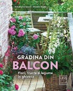 Gradina din balcon. Flori
