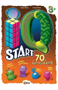 IQ start +3 ani cu 70 autocolante - Inesa Tautu