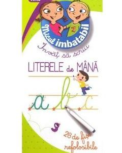Invat sa scriu literele de mana 5 ani+ Micul Imbatabil