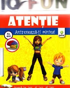 Iq Fun - Atentie - Antreneaza-ti mintea! 4+ ani