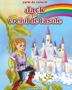 Jack si vrejul de fasole - Carte de colorat