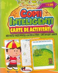 Jocuri pentru copii inteligenti. Carte de activitati 4 ani+