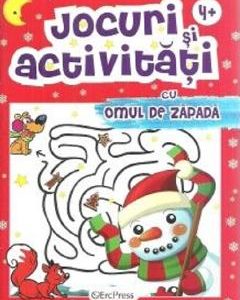 Jocuri si activitati cu Omul de zapada
